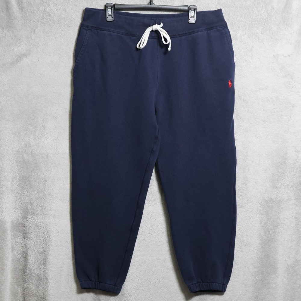 Polo by Ralph Lauren Navy Drawstring Sweatpants